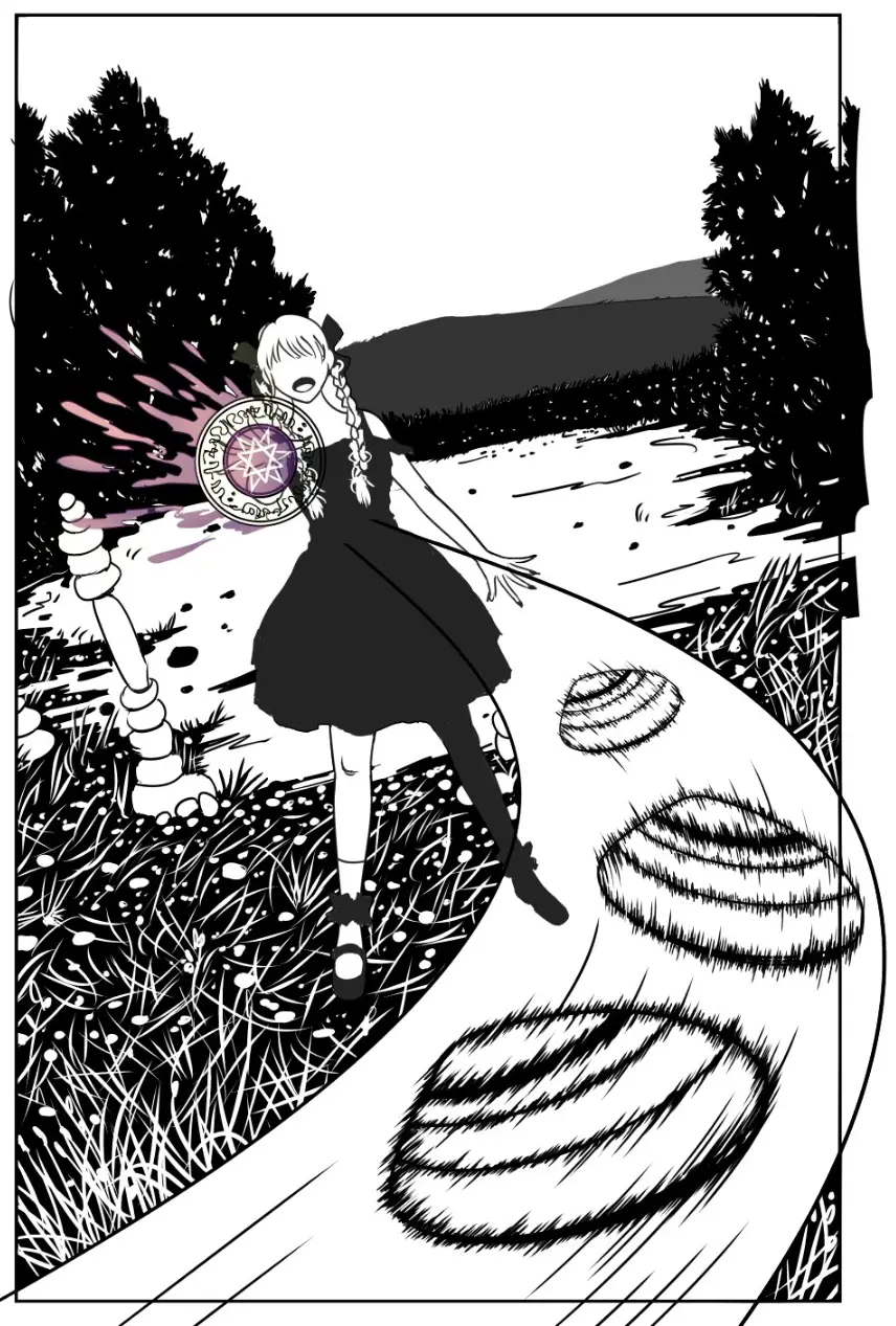 클립 스튜디오 특수 자로 곡선 효과선 만드는 방법