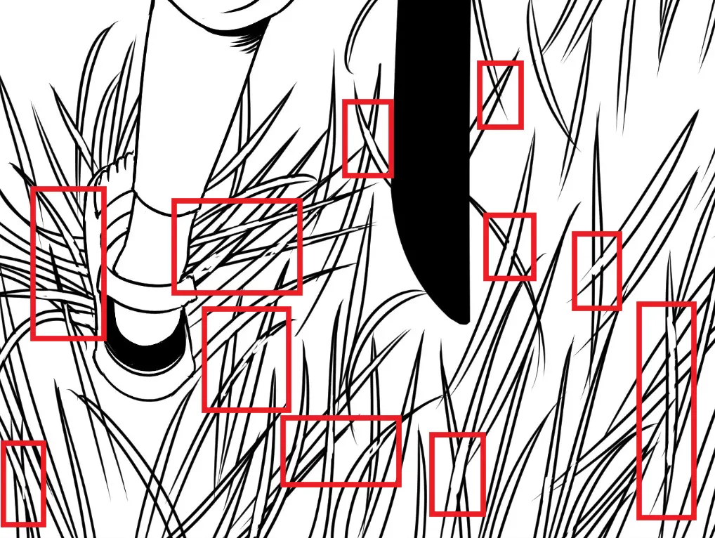 클립 스튜디오 겹치는 선 벡터 레이어로 쉽게 수정하 방법